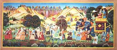 Mughal Procession