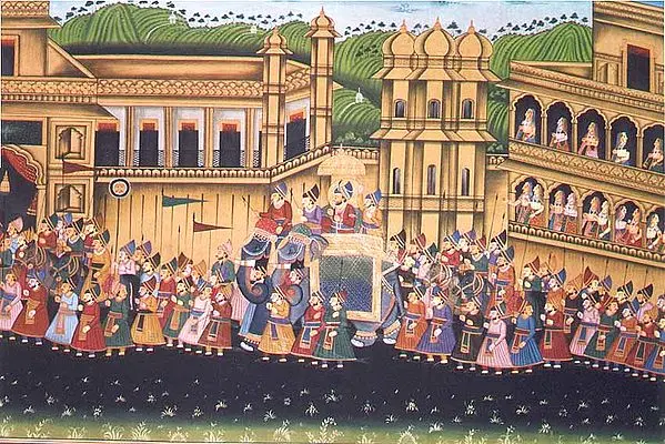 Mughal Procession