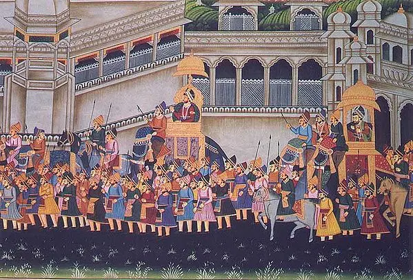Mughal Procession
