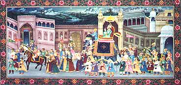 Mughal Procession