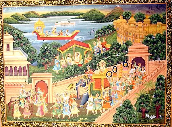 Mughal Procession
