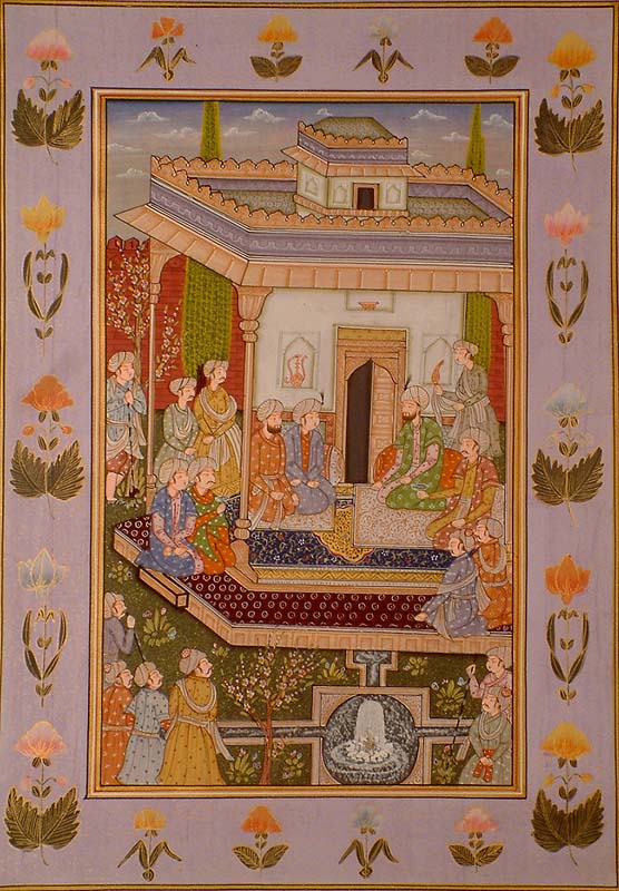 Persian Court Scene