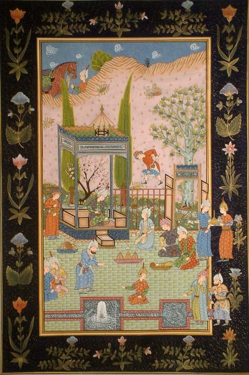 Persian Court Scene