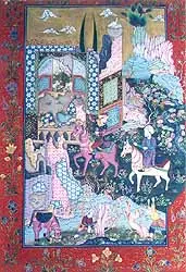 Persian Forest Scene