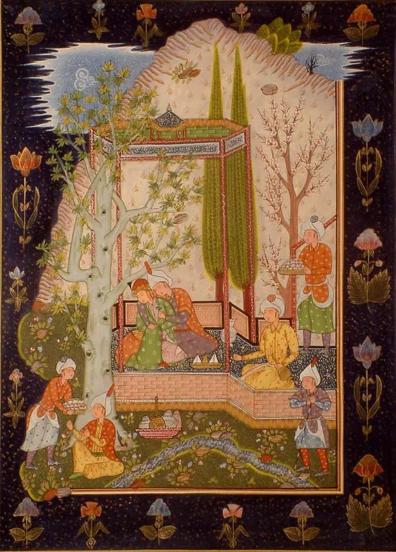 Persian Harem Scene