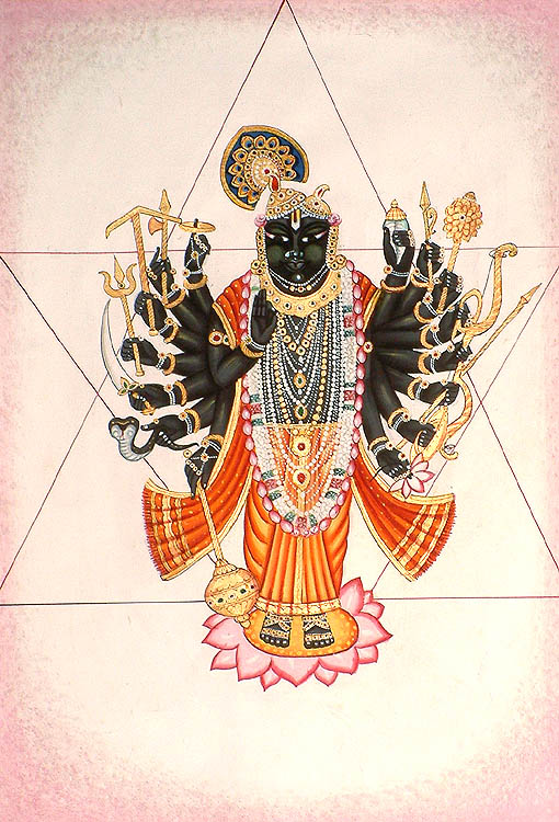 Tantric Form of Lord Krishna