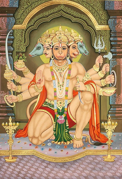 The Five Powers of Lord Hanuman