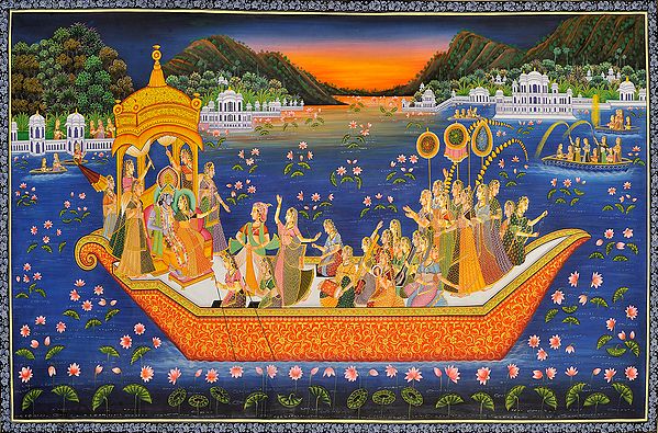 The Lord's Lila is the Boat to Cross Over the Ocean of Mundane Existence (Shrimad Bhagavata 1.6.35)