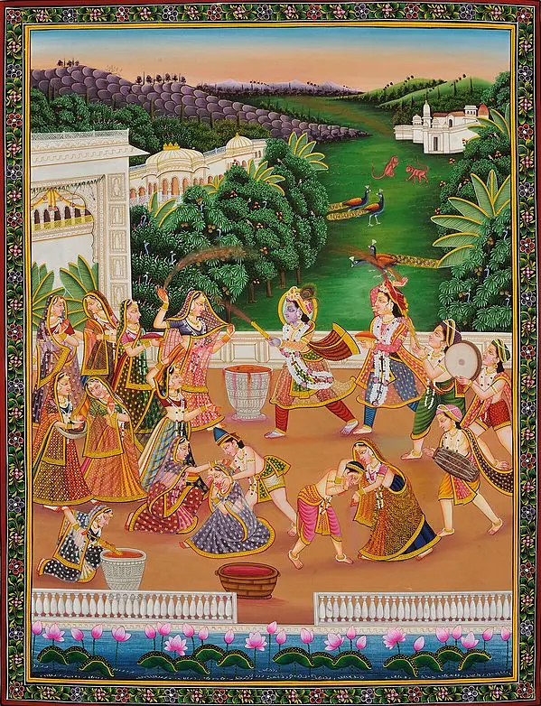 Holi in Vrindavan