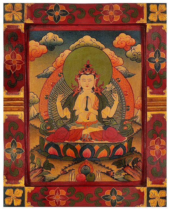 Tibetan Buddhist Deity Chenrezig