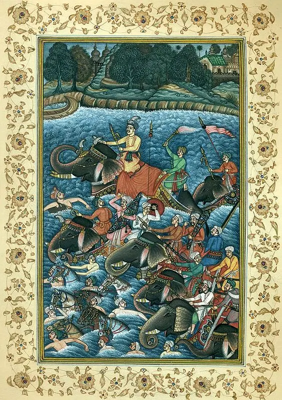 Crossing the River