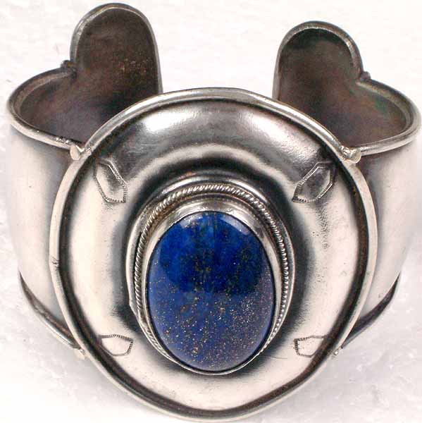 Antiquated Lapis Lazuli Bracelet