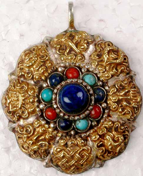 Antiquated Sacred Tibetan Pendant