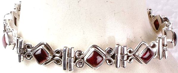 Art Deco Garnet Bracelet