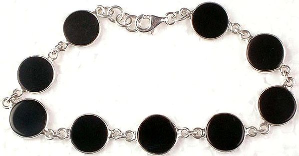 Black Onyx Circle Bracelet