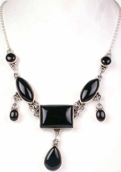 Black Onyx Designer Necklace