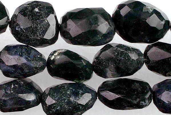 Black Onyx Faceted Tumbles