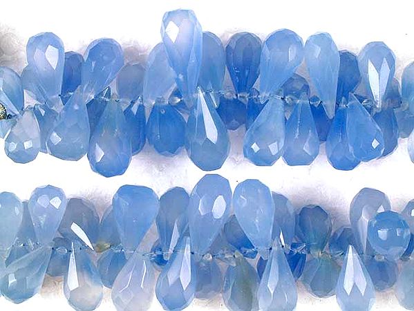 Blue Chalcedony Drops