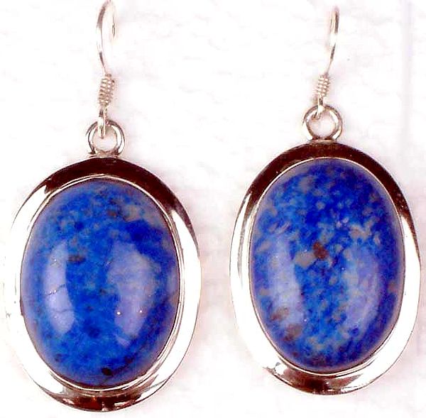 Earrings of Lapis Lazuli