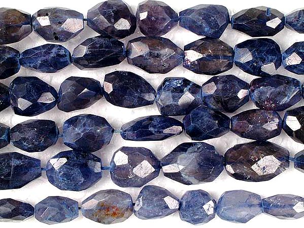 Faceted Iolite Tumbles