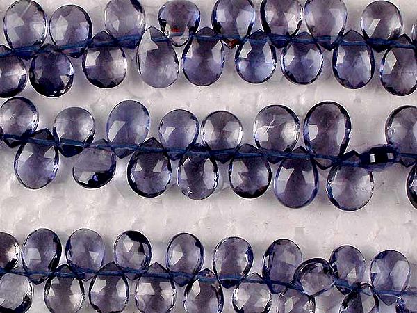 Faceted Water Sapphire Briolettes