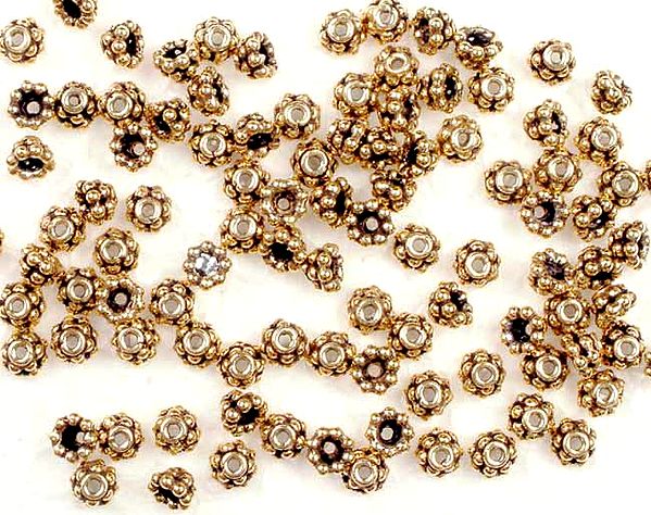 Gold Plated Round Beads