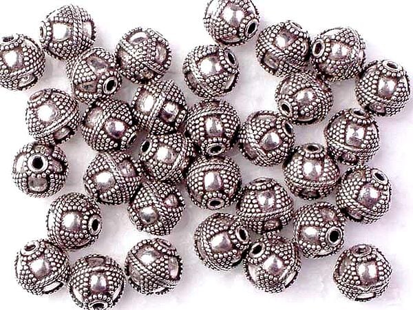Granulated Circular Beads