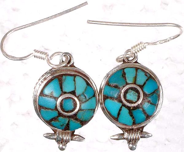 Inlaid Turquoise Circles