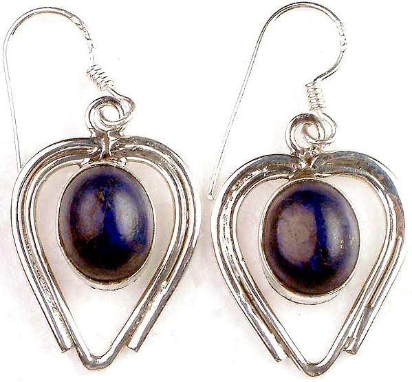 Stylized Lapis Lazuli Hearts