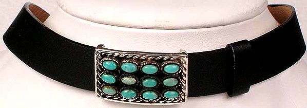 Turquoise Strap Necklace