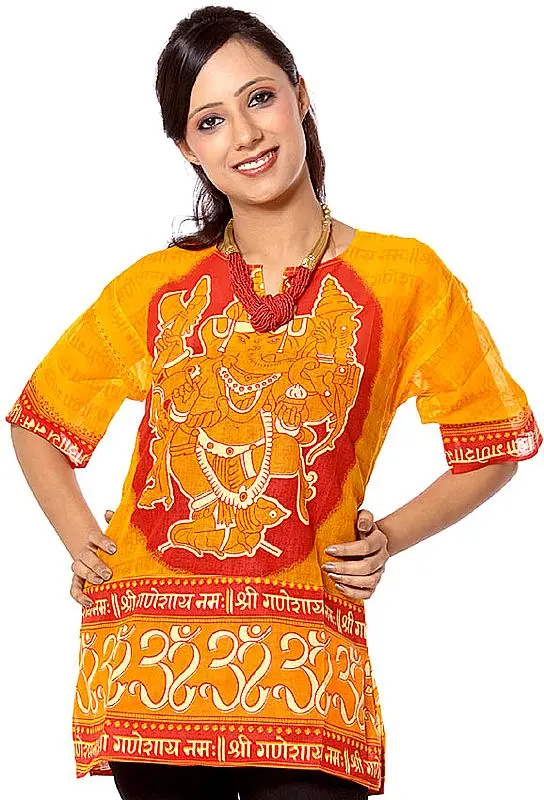 Sri Ganeshai Namah Unisex Top