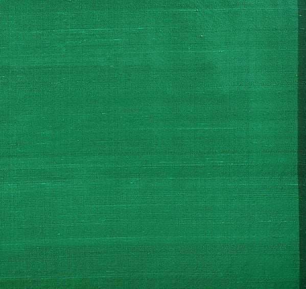 Islamic-Green Khadi Silk Fabric