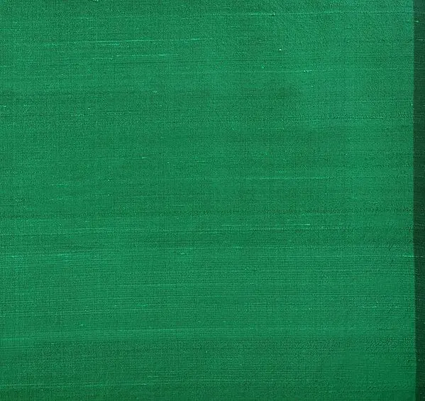 Islamic-Green Khadi Silk Fabric