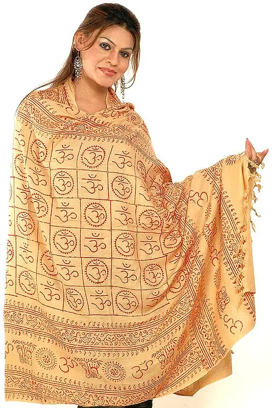 Om Prayer Shawl