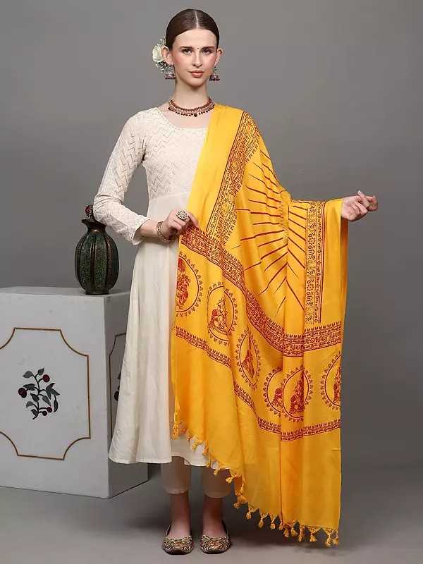 Lord Ganesha Hindu Prayer Shawl