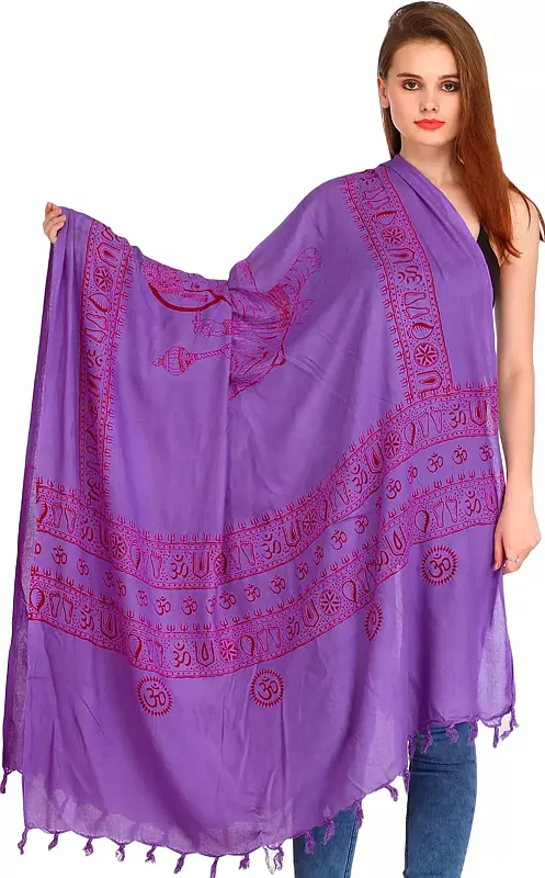 Maa Durga Prayer Shawl