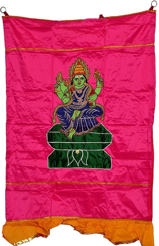 South-Indian Goddess Durga Auspicious Temple Curtain