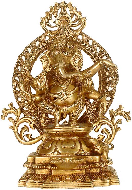 Dancing Ganesha Lamp