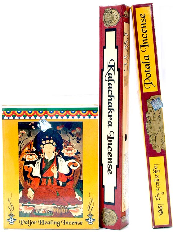Paljor Healing Incense with Potala and Kalachakra