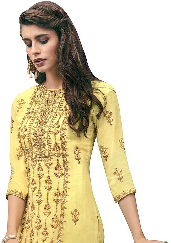 salwar for pear shaped body