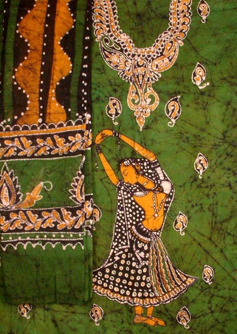 Dancing Girl Batik Suit