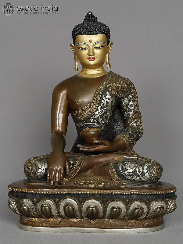 Shakyamuni Buddha Sculpture: 10" Meditative Pose