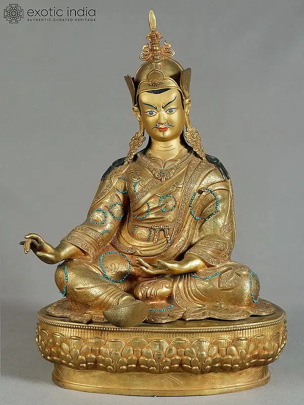 Guru Padmasambhava Statue from Nepal