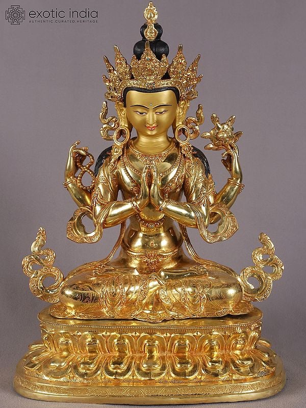 Bodhisattva Chenrezig  From Nepal