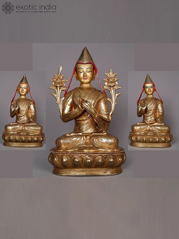 14" Set Of Three Chokhapa From Nepal