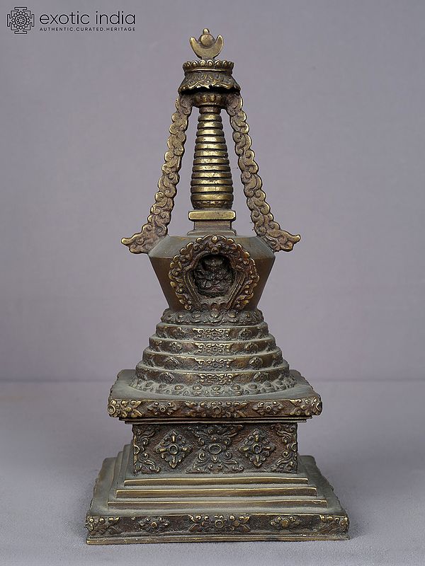 13" Buddhist Stupa from Nepal