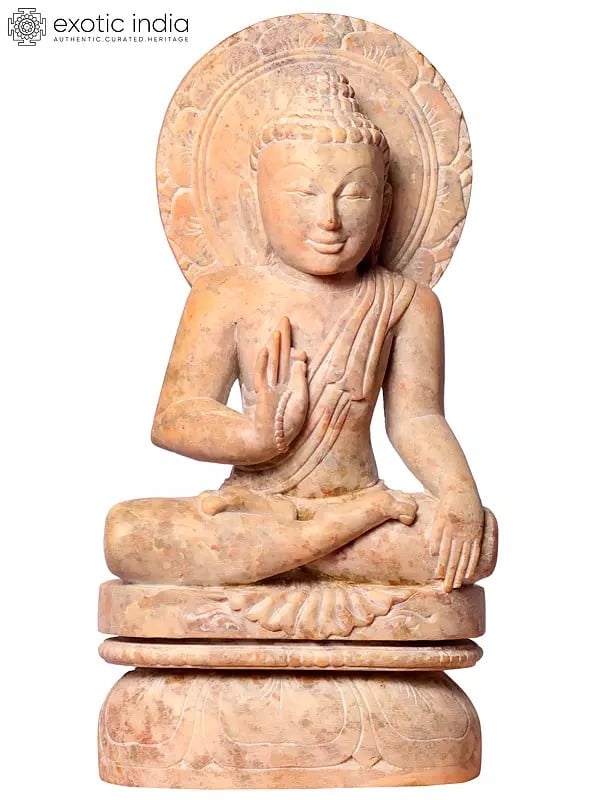 8" Buddhist Deity Buddha In Vitarka Mudra