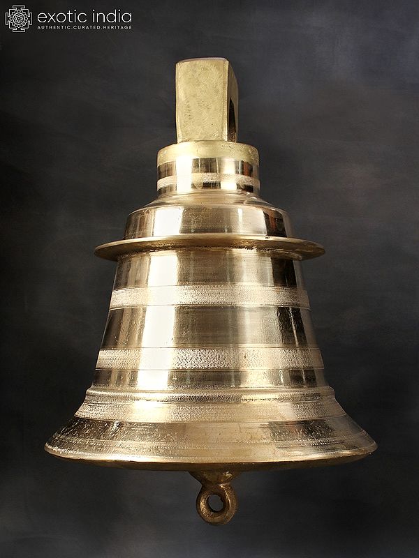 21" Large Size Hanging Bell (Perfect for Temples)