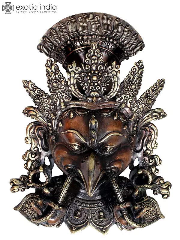 11" Garuda Mask from Nepal