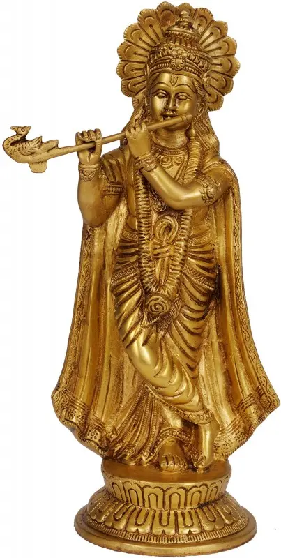 Fluting Krishna